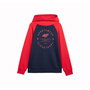 Sweat à capuche enfant 4F M221 Rouge Bleu foncé S