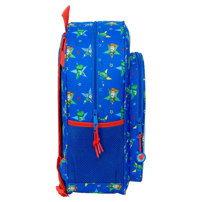 SAFTA Sac à dos Good Vibes Toy Story Disney Pixar 42 cm ajustable avec bouteilles, poignée double et dos ergonomique