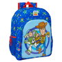 SAFTA Sac à dos Good Vibes Toy Story Disney Pixar 42 cm ajustable avec bouteilles, poignée double et dos ergonomique