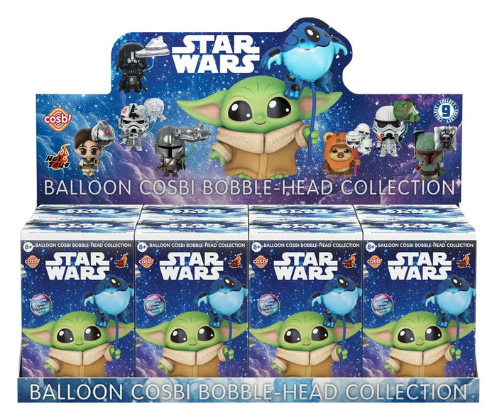 Star Wars présentoir boîte-mystère figurines mini Cosbi Balloon 8 cm (8) Star Wars présentoir boîte-mystère figurines mini Cosbi Balloon 8 cm (8)