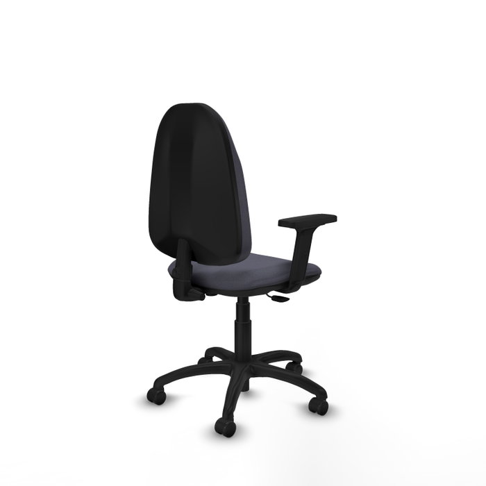 PIQUERAS Y CRESPO Chaise de bureau Algarra, tissu gris foncé, accoudoirs 2D PIQUERAS Y CRESPO Chaise de bureau Algarra, tissu gris foncé, accoudoirs 2D
