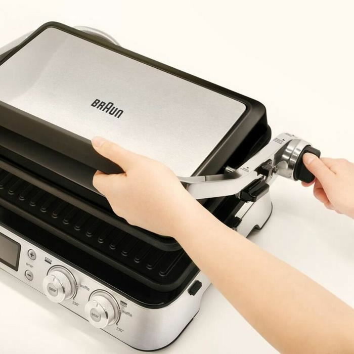Braun Multi Pro 9 - Grill multifonctions 2000 W - Noir / Acier