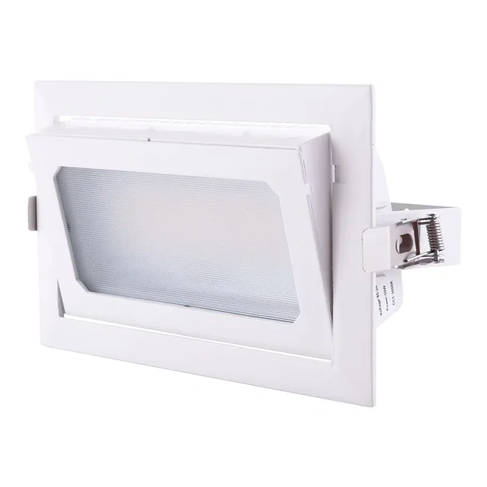 Downlight LED Rectangulaire Orientable 50W 8000Lm 4000K Blanco Natural Downlight LED Rectangulaire Orientable 50W 8000Lm 4000K Blanco Natural