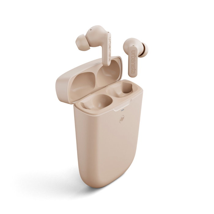 Urbanista Phoenix True Wireless Auricules In-ear Bluetooth 5.2 avec ANC et Charge Solaire Powerfoyle - Desert Rose Urbanista Phoenix True Wireless Auricules In-ear Bluetooth 5.2 avec ANC et Charge Solaire Powerfoyle - Desert Rose