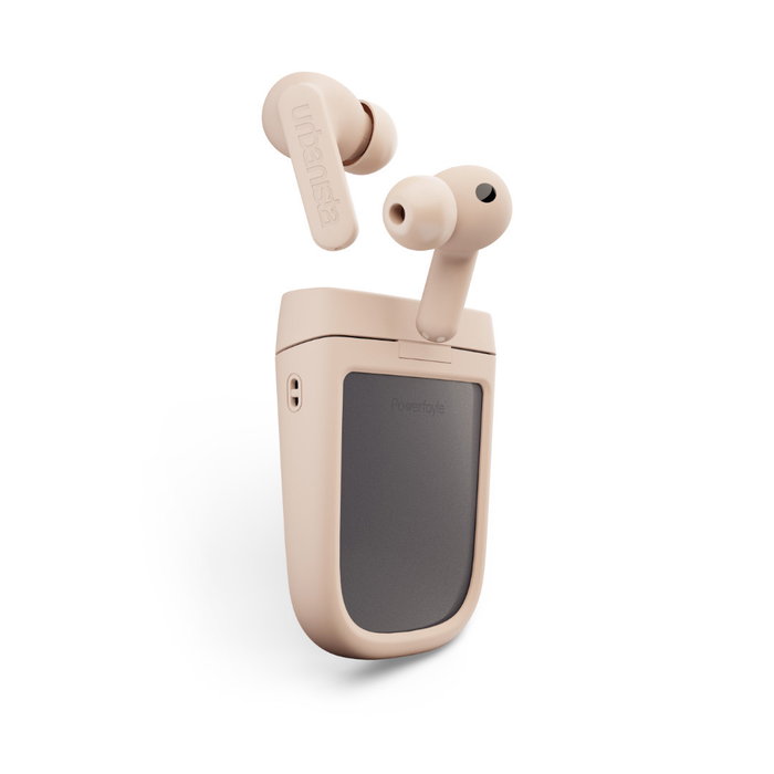 Urbanista Phoenix True Wireless Auricules In-ear Bluetooth 5.2 avec ANC et Charge Solaire Powerfoyle - Desert Rose Urbanista Phoenix True Wireless Auricules In-ear Bluetooth 5.2 avec ANC et Charge Solaire Powerfoyle - Desert Rose