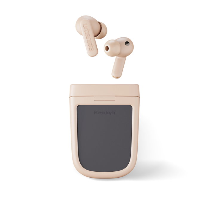 Urbanista Phoenix True Wireless Auricules In-ear Bluetooth 5.2 avec ANC et Charge Solaire Powerfoyle - Desert Rose Urbanista Phoenix True Wireless Auricules In-ear Bluetooth 5.2 avec ANC et Charge Solaire Powerfoyle - Desert Rose