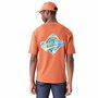 T-shirt à manches courtes homme New Era New York Yankees MLB World Orange