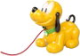 Clementoni Baby Pluto - Jouet à tirer éducatif, fait bouger pattes et tête, dimensions 21x19x13 cm, pour enfant dès 10 mois