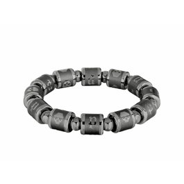 Police PJ26562BSU.02 Bracelet en acier inoxydable Gris