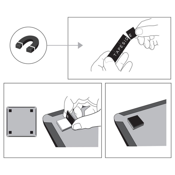 Tableau blanc Nobo 28 x 33,5 cm