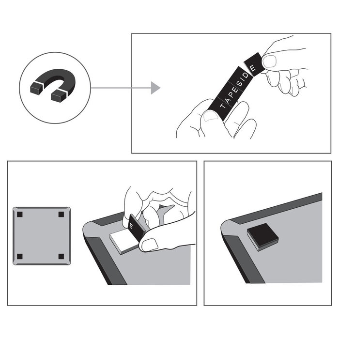 Tableau blanc Nobo 28 x 33,5 cm