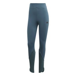 Leggings de Sport pour Femmes Adidas Z.N.E. Gris