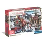 Clementoni Puzzle 500 pièces - Gare sous la neige