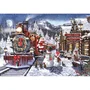 Clementoni Puzzle 500 pièces - Gare sous la neige