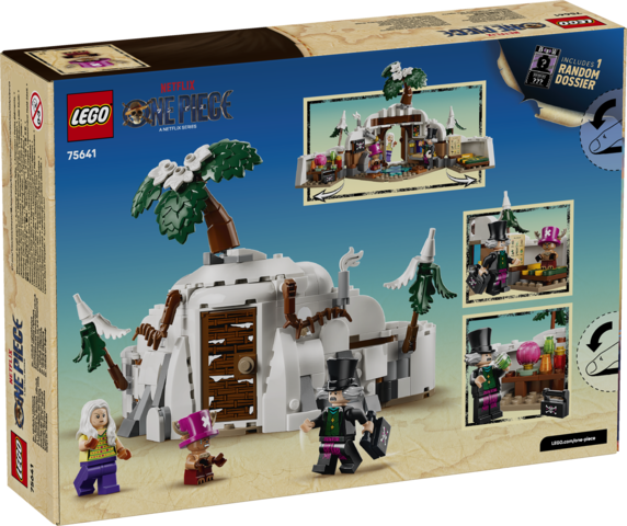 Lego One Piece Le Repaire du Docteur Hiluluk 75641