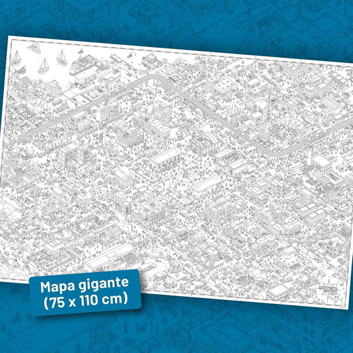 SD GAMES Juego Micro Macro All In - Jeu de société en espagnol pour détectives, de 1 à 4 joueurs, à partir de 10 ans