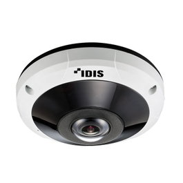 Idis Caméra Fisheye 5MP Vandal-Resistant IR(20m) avec Audio