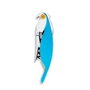 Alessi Sacacorchos de poche Parrot AAM32 Azul en aluminium moulé et PC, design Alessandro Mendini