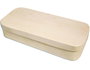 Innspiro Boîte rectangulaire en bois de peuplier 15x8x3cm