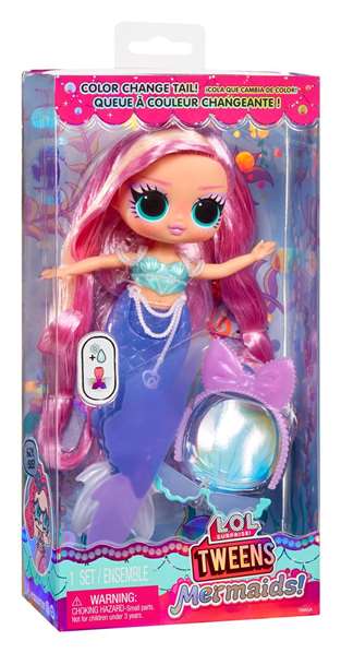 L.O.L. Surprise! Tweens Mermaid Lola Waves - Poupée Sirène