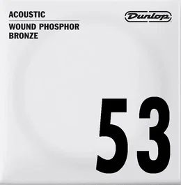 DUNLOPST Corde acoustique 92/8 Phosphor Bronze .053 (Set de 12)