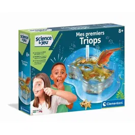 Clementoni - Jeu Éducatif et Scientifique - Mes Premiers Triops - Kit d'Élevage pour Enfants à Partir de 8 Ans