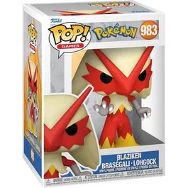 Funko Pop! Games Figurine Pokémon Blaziken 983 - 9 cm