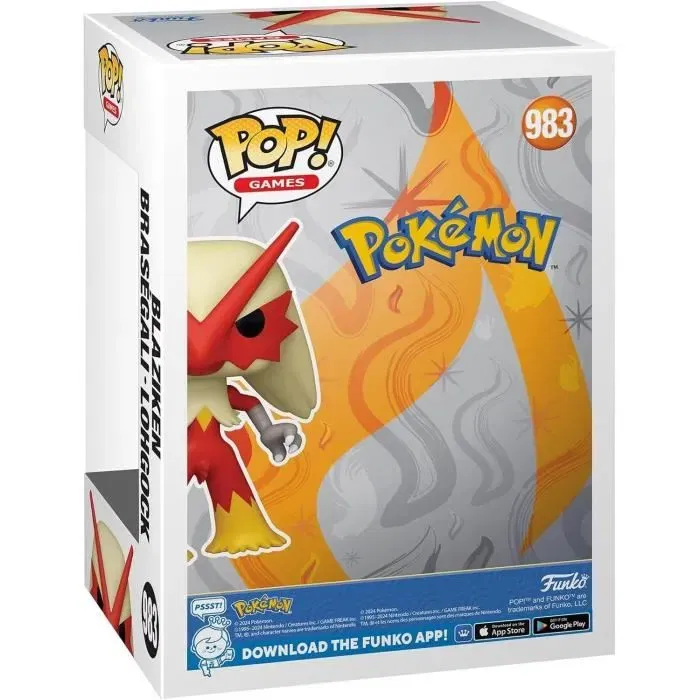 Funko Pop! Games Figurine Pokémon Blaziken 983 - 9 cm