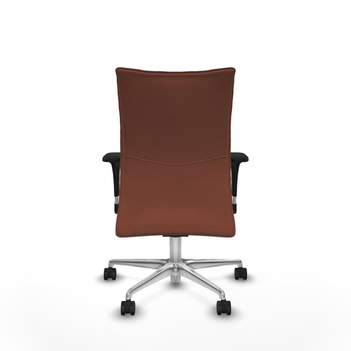 Piqueras Y Crespo Silla Albacete Confidente Marron avec mécanisme Synchro Piqueras Y Crespo Silla Albacete Confidente Marron avec mécanisme Synchro