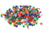 Innspiro Mélange de perles en verre glacé 4-6-8mm 300g