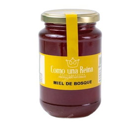 COMO UNA REINA Miel de forêt pot en verre 500 g