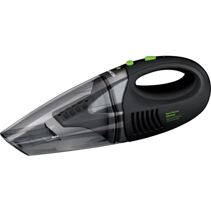 Sencor SVC 190B Aspirateur à main sans fil Noir - Aspiration sec & humide - Autonomie 15 min - Batterie rechargeable - 0,5 L sans sac Sencor SVC 190B Aspirateur à main sans fil Noir - Aspiration sec & humide - Autonomie 15 min - Batterie rechargeable - 0,5 L sans sac