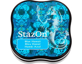 Tsukineko STAZON MIDI Hawái bleu 58x58mm