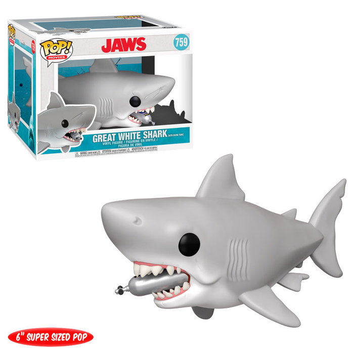 FUNKO Figura POP Tiburon Jaws Diving tank 15cm