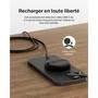 Belkin Pad de recharge sans fil 15W USB-C noir - Recharge rapide et design minimaliste