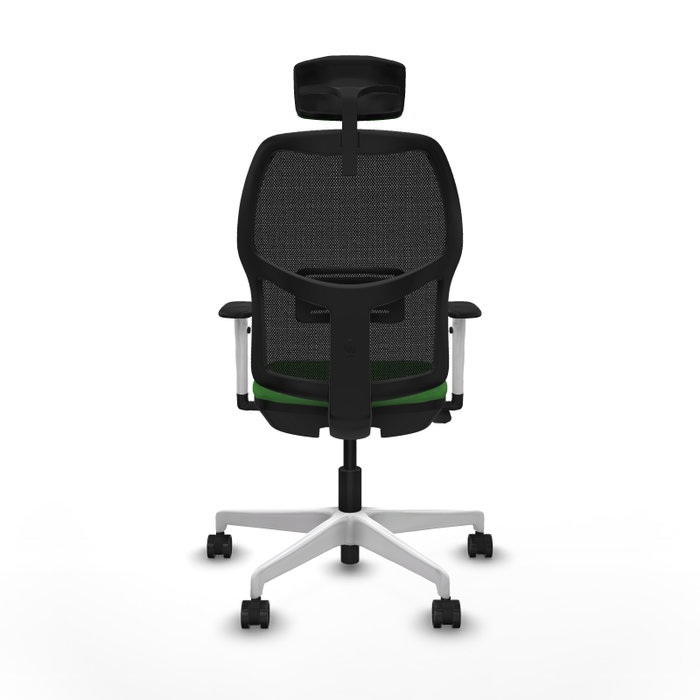 PIQUERAS Y CRESPO Chaise Alfera Synchrone Vert/Noir/Blanc PIQUERAS Y CRESPO Chaise Alfera Synchrone Vert/Noir/Blanc
