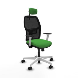 PIQUERAS Y CRESPO Chaise Alfera Synchrone Vert/Noir/Blanc