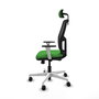 PIQUERAS Y CRESPO Chaise Alfera Synchrone Vert/Noir/Blanc