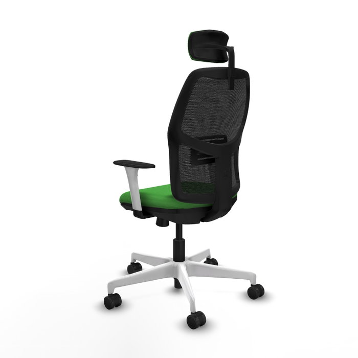 PIQUERAS Y CRESPO Chaise Alfera Synchrone Vert/Noir/Blanc PIQUERAS Y CRESPO Chaise Alfera Synchrone Vert/Noir/Blanc