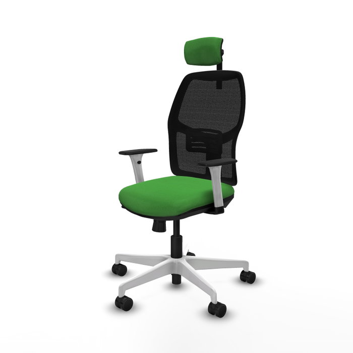 PIQUERAS Y CRESPO Chaise Alfera Synchrone Vert/Noir/Blanc PIQUERAS Y CRESPO Chaise Alfera Synchrone Vert/Noir/Blanc