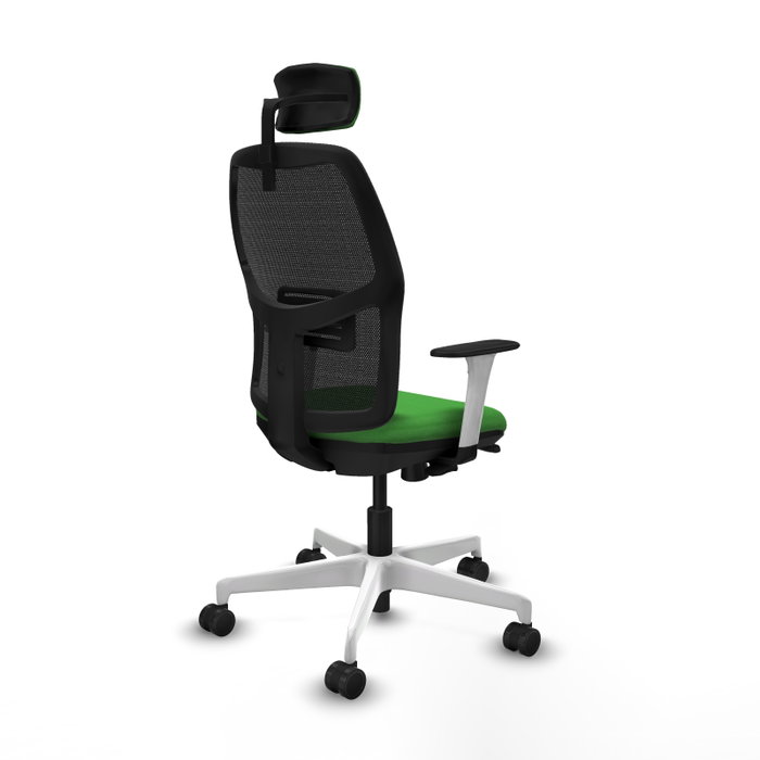 PIQUERAS Y CRESPO Chaise Alfera Synchrone Vert/Noir/Blanc PIQUERAS Y CRESPO Chaise Alfera Synchrone Vert/Noir/Blanc