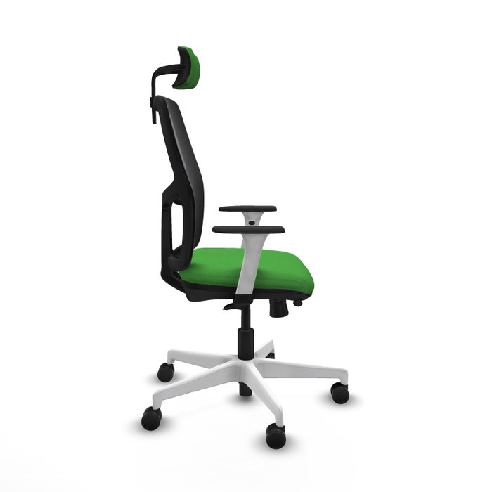 PIQUERAS Y CRESPO Chaise Alfera Synchrone Vert/Noir/Blanc PIQUERAS Y CRESPO Chaise Alfera Synchrone Vert/Noir/Blanc