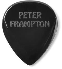 Dunlop Pack 24 Médiators Signature Peter Frampton Vintage Jazz Teardrop - Noir