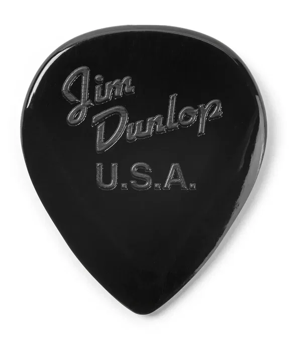 Dunlop Pack 24 Médiators Signature Peter Frampton Vintage Jazz Teardrop - Noir