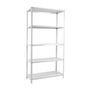 Étagère Simon Rack Comfort Plus 5/400 Blanc 200 x 100 x 40 cm Métal 5 Etagères 100 kg