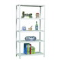 Étagère Simon Rack Comfort Plus 5/400 Blanc 200 x 100 x 40 cm Métal 5 Etagères 100 kg