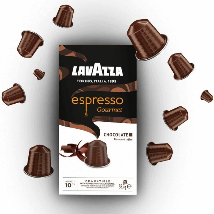 Capsules de café Lavazza Espresso Gourmet Chocolate 10 Pièces (10 Unités)