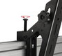 B-Tech System X Bras d'interface universels avec inclinaison - VESA 400, jusqu'à 70", 70 kg max, inclinaison +20°, noir, pour montage portrait ou paysage