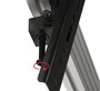 B-Tech System X Bras d'interface universels avec inclinaison - VESA 400, jusqu'à 70", 70 kg max, inclinaison +20°, noir, pour montage portrait ou paysage