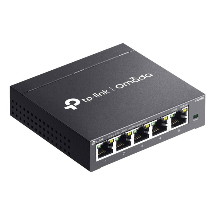 TP-Link ES205GP Omada Switch Gigabit Ethernet géré avec PoE